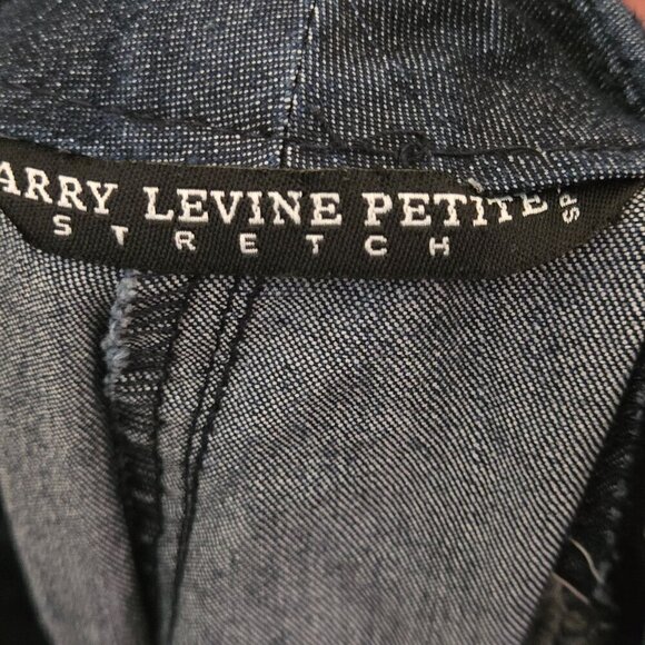 Larry Levine Vintage Nautical Sailor Style Jeans Wide Leg Size 10p - Picture 6 of 7